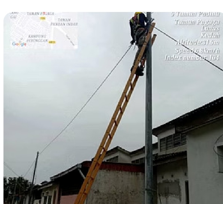 FTTH cable installation