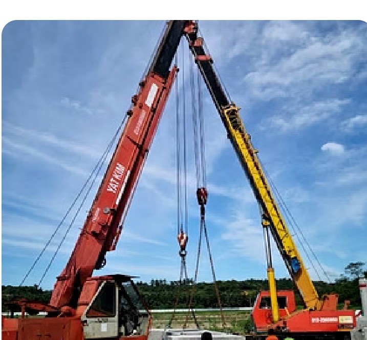 TNB compact substation lifting